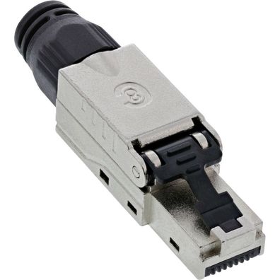 InLine® RJ45 Stecker Cat.8.1 2000MHz, feldkonfektionierbar, geschirmt, mit Schraub