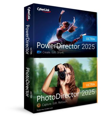 Cyberlink PowerDirector 2025 Ultra & PhotoDirector 2025 Ultra Vollversion