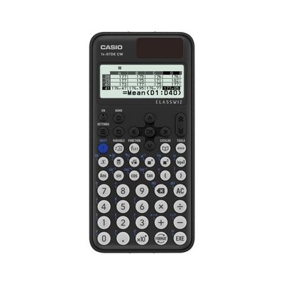 Casio® FX-87DECW Technischer Rechner ClassWiz FX-87DE CW - 583 Funktionen, Solar