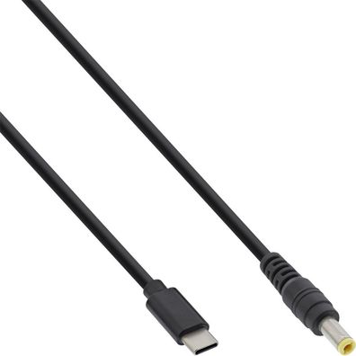 InLine® 26676 USB Typ-C zu ASUS/Lenovo Notebook (rund) Ladekabel, 2m