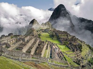 Blick auf Machu Picchu