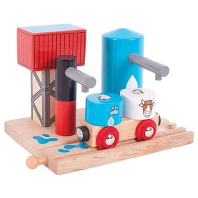 Milch und Wasser Silo
