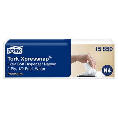 Tork Serviette Xpressnap Extra Soft 15850 2lagig ws 8x1.000 St./Pack