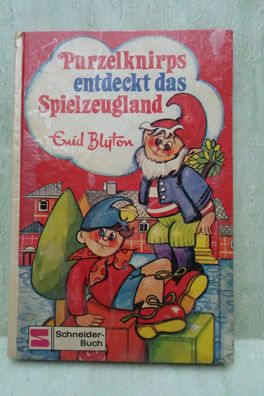 Enid Blyton Purzelknirps entdeckt das Spielzeugland Franz Schneider 1974