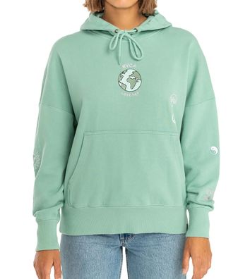 RVCA Women Hoodie Love Her green haze - Größe: S/8