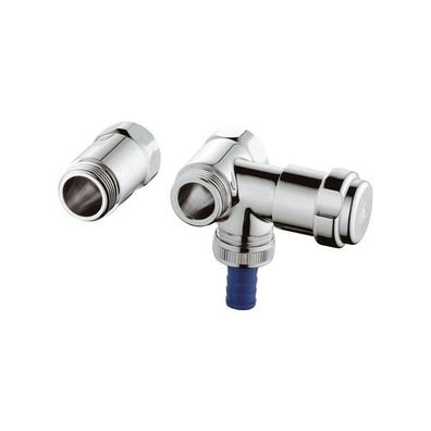 GROHE WAS-Ventil Batt. 41043 Design-Gr. DN20 Anschluss rechts für 1/2" chrom