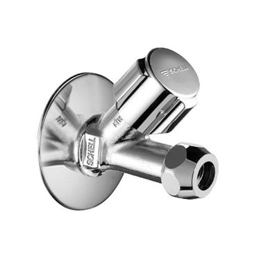 SCHELL Schrägsitzventil Comfort kurze Bauform, 1/2", chrom
