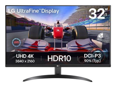 LG 32" 32UR500K-B UHD 4K 16:9 HDMI DP HDR10 Black