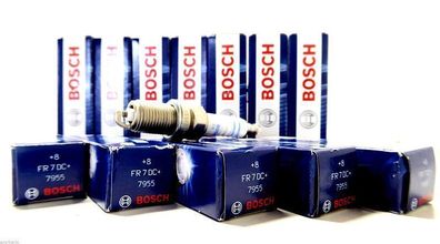4x BOSCH 0242235666 Zündkerze SUPER PLUS FR7DC+ 7955 + 8 7AO 0 242 235 666