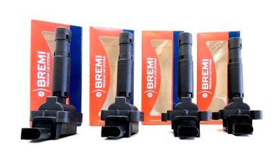 4x BREMI Zündspule für Mercedes C180 C200K W203 CLK C209 E200 A0001501580 A0001502980