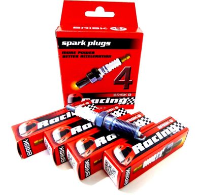 4x BRISK RR15YS-1 RR15YS1 1723 Premium RACING TUNING! LPG CNG Zündkerze