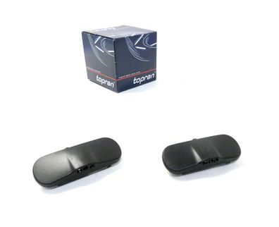 2x Waschwasserdüse beheizt Dreifachdüse Scheibenreinigung für AUDI VW 4L0955988A