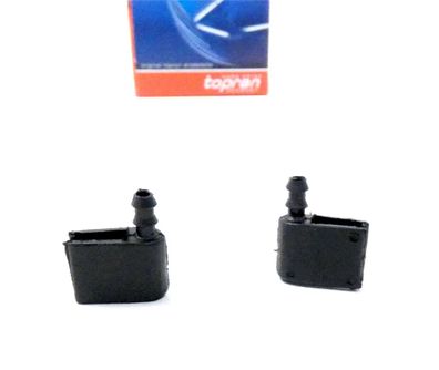2x Waschwasserdüse Scheibenreinigung Wasserdüse Zweifachdüse Spritzdüse FÜR VW