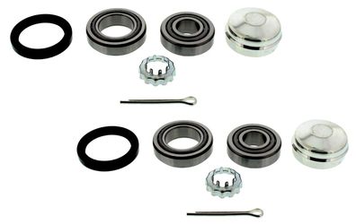 2x Radlagersatz HA Radlager FÜR AUDI 100 200 80 90 A4 A6 SEAT INCA VW CADDY