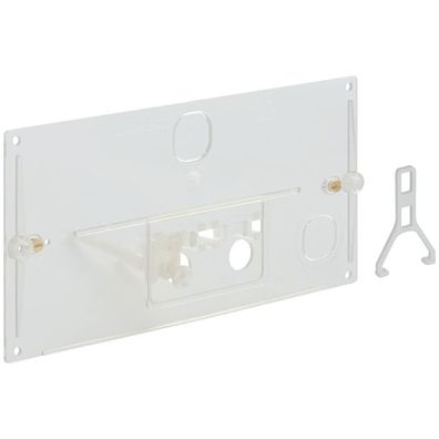 GE Schutzpl. mit Bügel und Hebelmechanik transparent