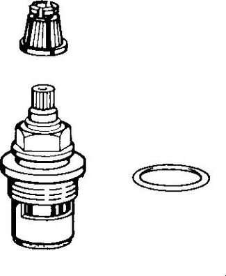 HA Oberteil HANSA 59910383 G3/4, 180