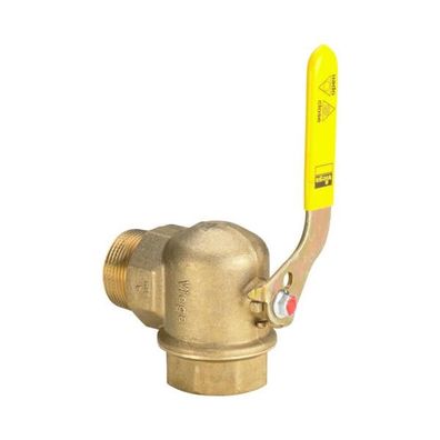 Viega Gaszähler-Kugeleckhahn G2110 in Rp1 Messing