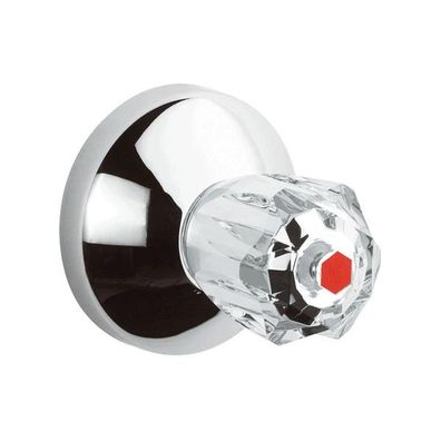 GROHE UP-Ventil-Oberbau Atlanta 19831 T:20-80mm Brillant-Griff Mark. rot chrom