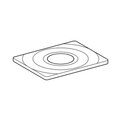 GROHE WC-Betätigung Surf 37063 156x197mm mit Druckknopfbet. alpinweiß