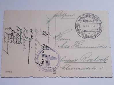 Feldpostkarte Deutsches Reich mit Sonderstempel