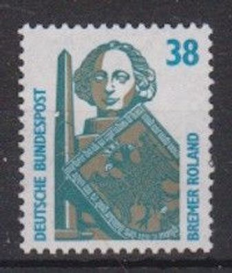 BRD 1989 postfrisch SWK Rollenmarken Nr. 505 MiNr. 1400 Rolandsäule in Bremen