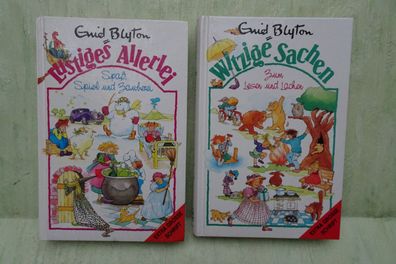 Enid Blyton Witzige Sachen Lesen & Lachen Lustiges Allerlei Großschrift Tosa 1991