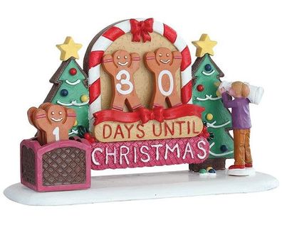 Gingerbread countdown Weihnachtsfigur Lemax