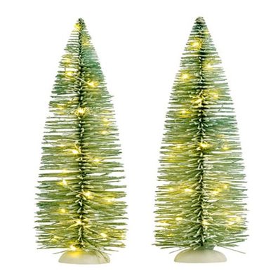 Weihnachtsfigur Frosted Baum Warm White Lights 2x Luville