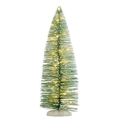 Weihnachtsfigur Frosted Baum Warm White Lights Luville