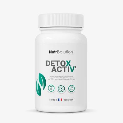 Detox Activ 60 Kapseln › Trägt zur natürlichen Entgiftung der Leber bei