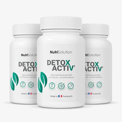 3x Detox Activ 180 Kapseln › Trägt zur natürlichen Entgiftung der Leber bei