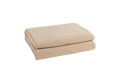 Zoeppritz Basis Soft-Fleece sand blanket 040 65% Polyester, 35% Viscose 160x200