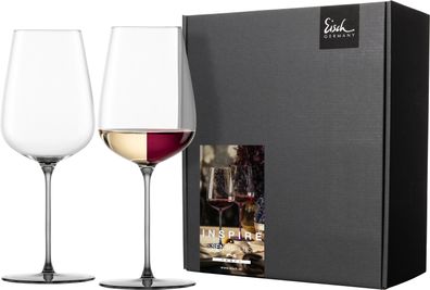 Eisch Vorteilset 2 Stück 2 Allroundgläser 543/3 grey fruchtig & aromatisch Inspire