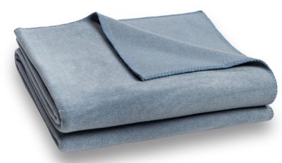 Zoeppritz Basis Soft-Fleece denim blanket 545 65% Polyester, 35% Viscose 160x200