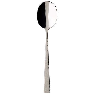 Villeroy & Boch Vorteilset 4 Stück Blacksmith Dessert/Vorspeisenlöffel silber/plat
