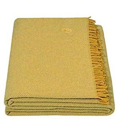 Zoeppritz Basis Must Relax curry plaid 160 100% Virgin Wool 130x190 512050