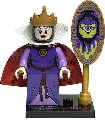 LEGO® The Queen, Disney 100 (Complete Set with Stand and Accessories) Minifigur