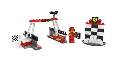 LEGO® Ferrari Finish Line & Podium polybag Item No: 40194 von 2014 OVP