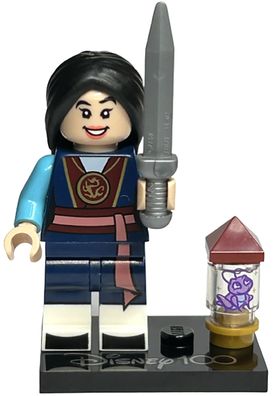 LEGO® Mulan, Disney 100 (Complete Set with Stand and Accessories) Minifigur