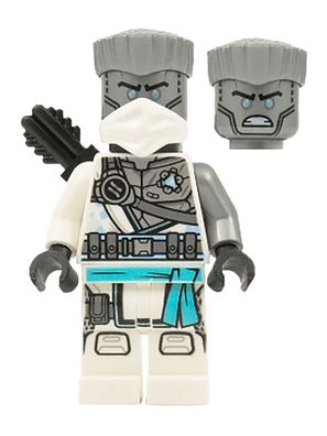 LEGO® Zane - The Island, Mask and Hair, Quiver Item No: njo687 - E328