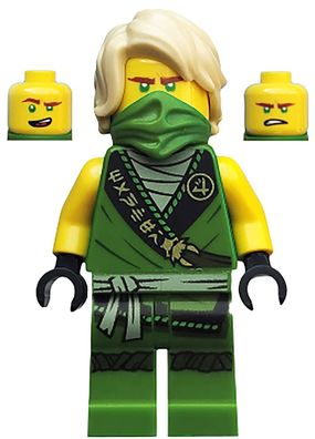 LEGO® Lloyd - Legacy, Rebooted, Ninjago Logogram 'MANTER' on Torso Item - E508