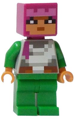 LEGO® Minecraft Minifigur Hedwig / Adriene min084 SET 21163 Redstone Battle - K1