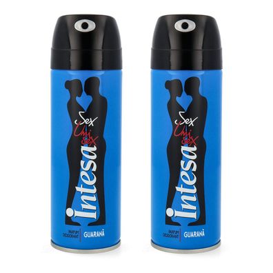 intesa unisex Guarana deodorant 2x 125ml