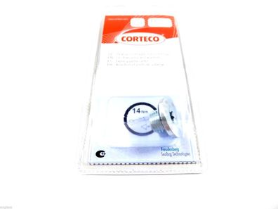 Corteco Ölablassschraube Dichtung FÜR Cadillac OPEL Pontiac SAAB SATURN SUZUKI