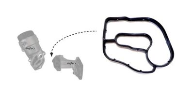 Dichtung Ölfiltergehäuse für CDI 280 300 320 350 Mercedes A6421801410 A6421800010