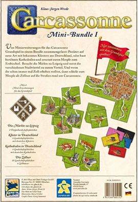 Carcassonne | Mini-Bundle 1 - Erweiterung