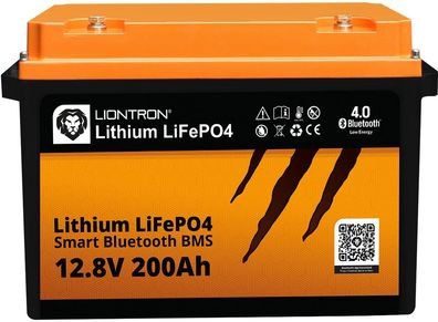 Liontron LiFePO4 12,8V 200Ah LX Smart BMS mit Bluetooth - All In 1 - Marine - mit