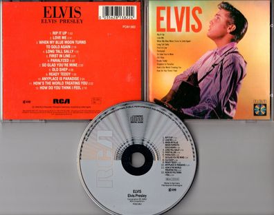 Elvis Presley CD ELVIS 80's RCA smooth edged case # PD 81 382 2893 2893 917 01 #