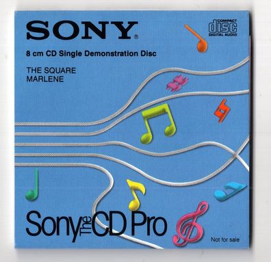 Promo Sony CD Pro 3-Inch Demonstration Disc © 1989 Japan # YDHS-1002 The Square