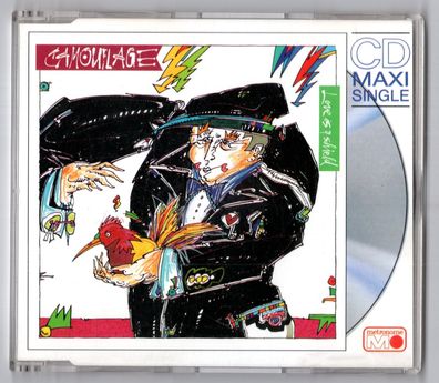 Camouflage Maxi-CD LOVE IS A SHIELD Extended Version © 1989 Metronome 871 457-2